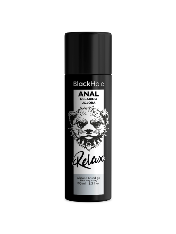 BLACK HOLE ANAL RELAXING CON JOJOBA BASE SILICONA 100 ML