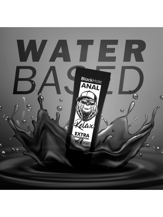 BLACK HOLE GEL BASE AGUA DILATACION ANAL 70 ML