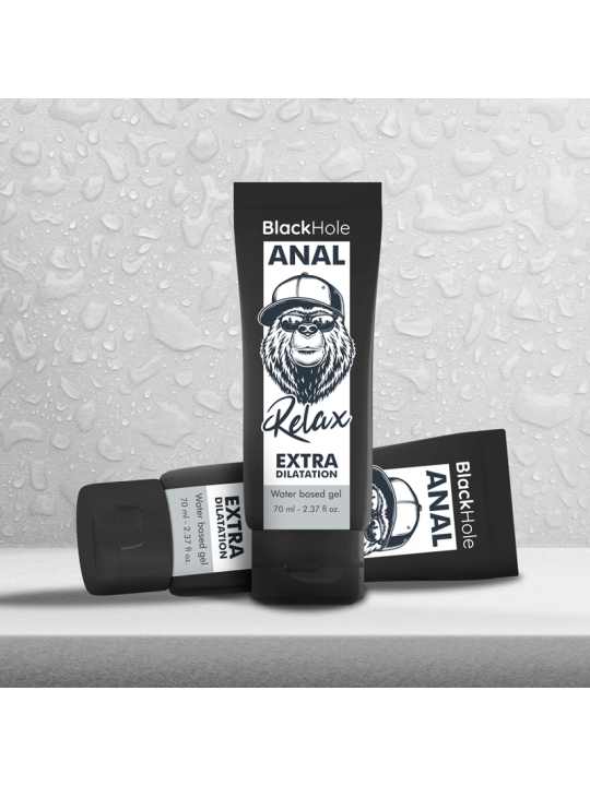 BLACK HOLE GEL BASE AGUA DILATACION ANAL 70 ML