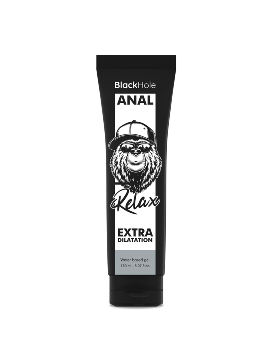 BLACK HOLE GEL BASE AGUA DILATACION ANAL 150 ML