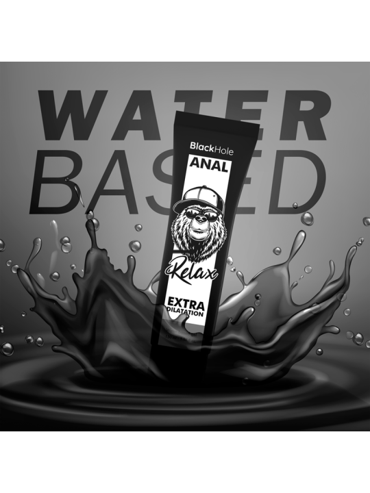BLACK HOLE GEL BASE AGUA DILATACION ANAL 150 ML