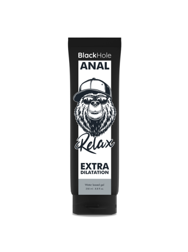 BLACK HOLE GEL BASE AGUA DILATACION ANAL 250 ML