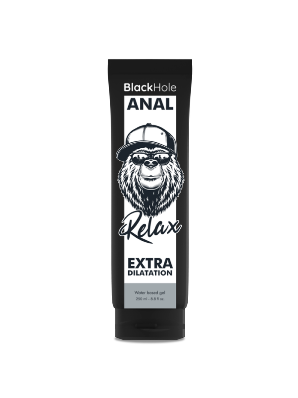 BLACK HOLE GEL BASE AGUA DILATACION ANAL 250 ML