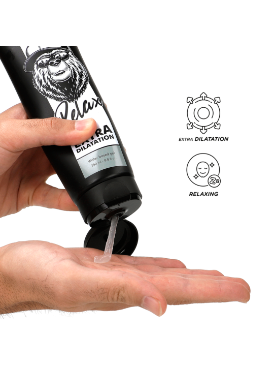 BLACK HOLE GEL BASE AGUA DILATACION ANAL 250 ML