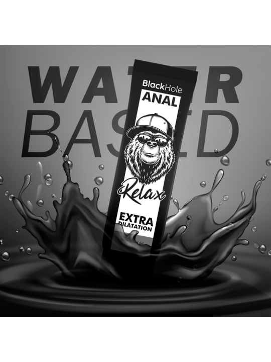 BLACK HOLE GEL BASE AGUA DILATACION ANAL 250 ML