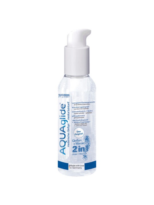 JOYDIVISION AQUAGLIDE 2 EN 1 LUBRICANTE MASAJE 125 ML