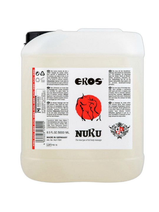 EROS NURU ACEITE MASAJE RICO EN MINERALES 5000 ML