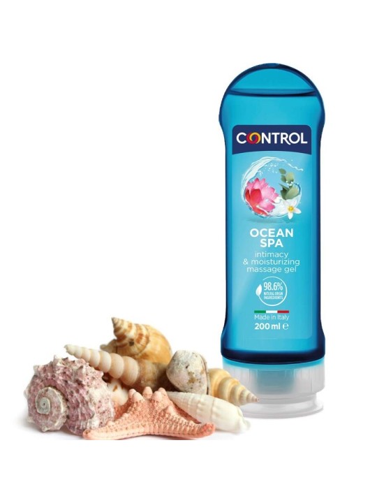 CONTROL 2 EN 1 MASSAGE PLEASURE MEDITERRANEAN SEA 200 ML