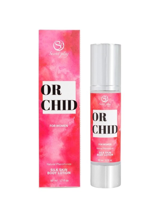 SECRETPLAY ORCHID LOCION PIEL DE SEDA PARA MUJERES 50 ML