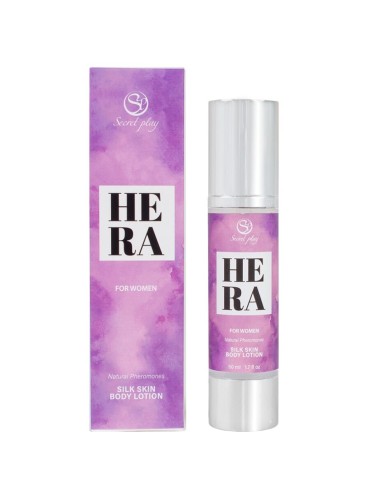 SECRETPLAY HERA LOCION PIEL DE SEDA PARA MUJERES 50 ML