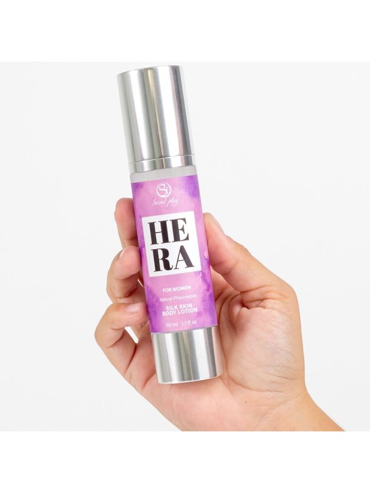 SECRETPLAY HERA LOCION PIEL DE SEDA PARA MUJERES 50 ML