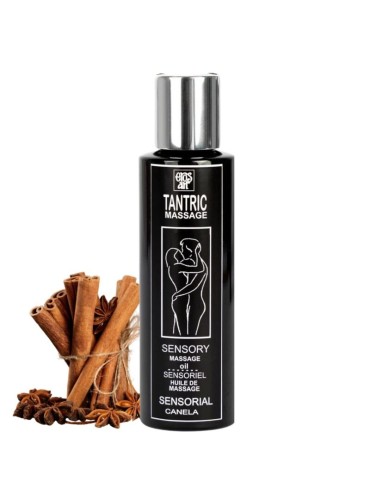 EROS ART ACEITE MASAJE TANTRICO NATURAL Y AFRODISIACO CANELA 100 ML