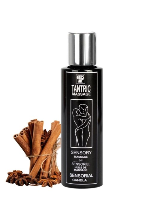 EROS ART ACEITE MASAJE TANTRICO NATURAL Y AFRODISIACO CANELA 100 ML