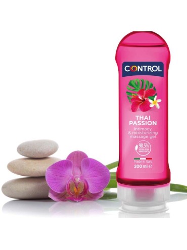 CONTROL 2 EN 1 MASSAGE PLEASURE THAI PASSION 200 ML