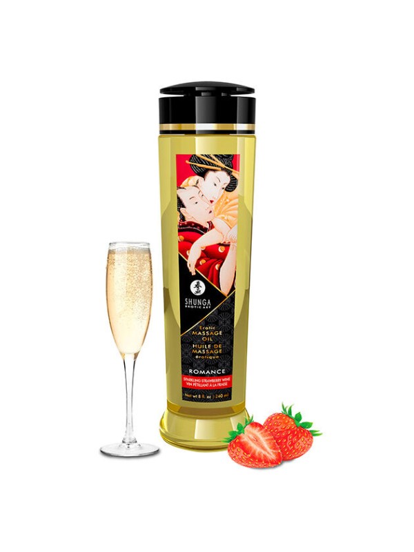 SHUNGA ACEITE DE MASAJE EROTICO ROMANCE 240 ML