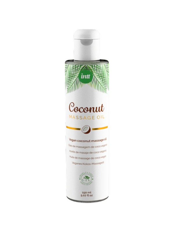 INTT ACEITE DE MASAJE VEGANO DULCE CON SABOR A COCO RELAJANTE