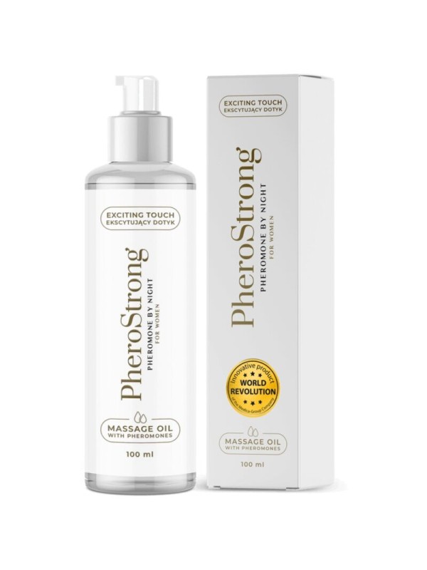 PHEROSTRONG ACEITE DE MASAJE BY NIGHT PARA MUJER 100 ML