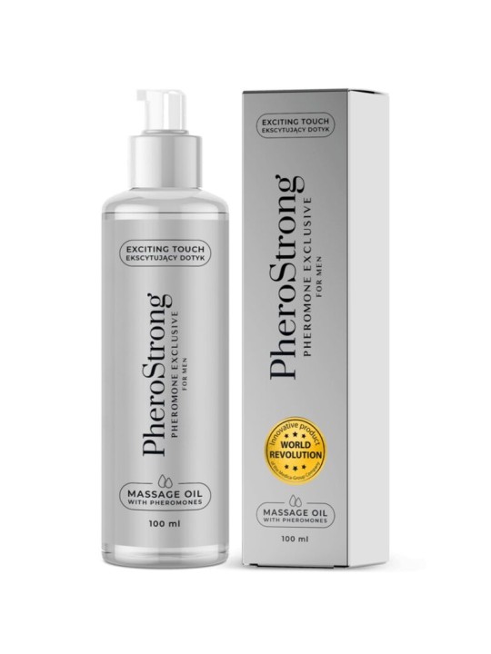 PHEROSTRONG ACEITE DE MASAJE EXCLUSIVE PARA HOMBRE 100 ML