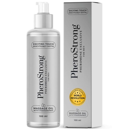 PHEROSTRONG ACEITE DE MASAJE EXCLUSIVE PARA HOMBRE 100 ML