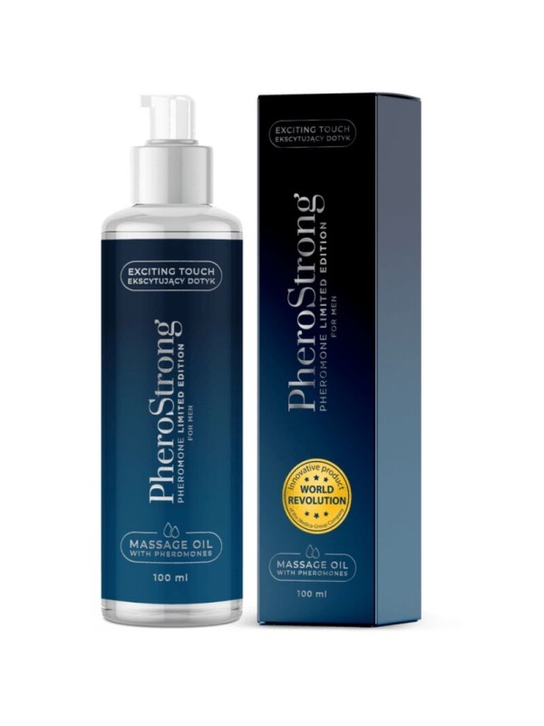 PHEROSTRONG ACEITE DE MASAJE LIMITED EDITION PARA HOMBRE 100 ML