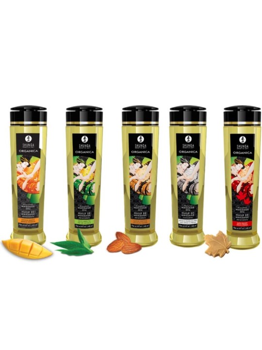 SHUNGA ACEITE DE MASAJE ORGANICO MANGO 240 ML