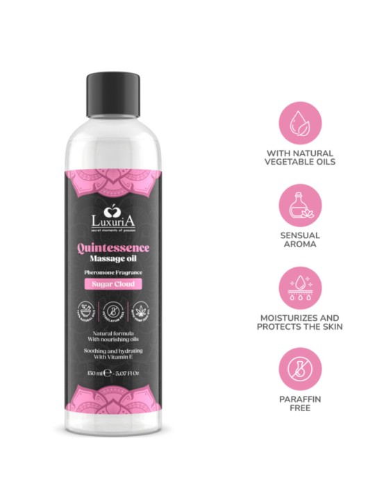INTIMATELINE LUXURIA ACEITE DE MASAJES NUBE DE AZUCAR 150 ML