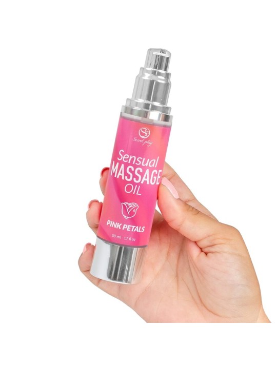 SECRETPLAY ACEITE DE MASAJE PETALOS DE ROSA