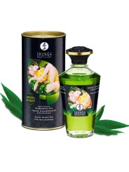 SHUNGA ACEITE MASAJE EFECTO CALOR TE VERDE ORGANICO 100 ML