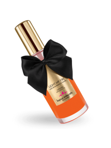 BIJOUX ACEITE MASAJE EFECTO CALOR AROMA FRESA