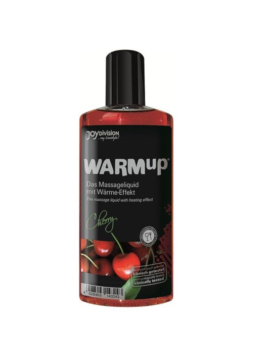 JOYDIVISION WARMUP ACEITE DE MASAJE EFECTO CALOR CEREZA 150ML