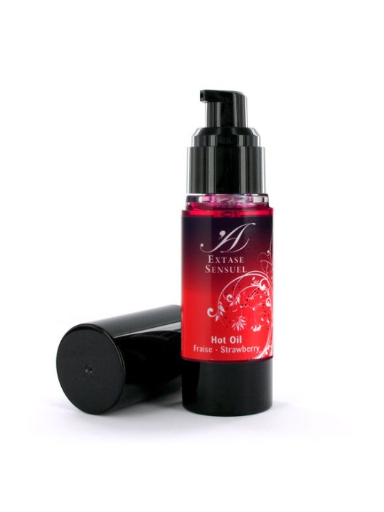 EXTASE SENSUAL ACEITE ESTIMULANTE CALOR FRESA 30 ML