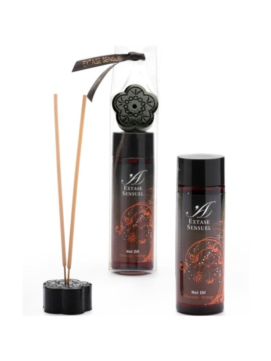 EXTASE SENSUAL ACEITE ESTIMULANTE CHOCOLATE Y NARANJA 100 ML