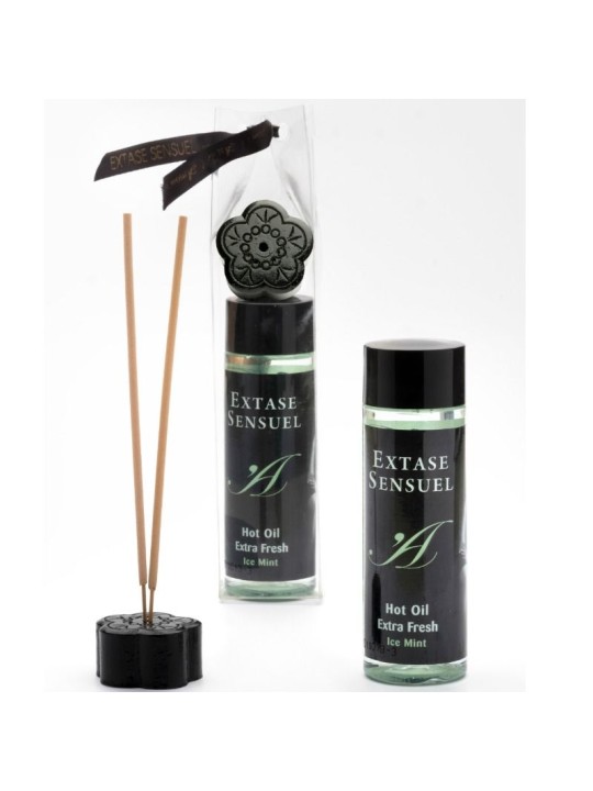 EXTASE SENSUAL ACEITE MASAJE EFECTO EXTRA FRESH HIELO 100 ML