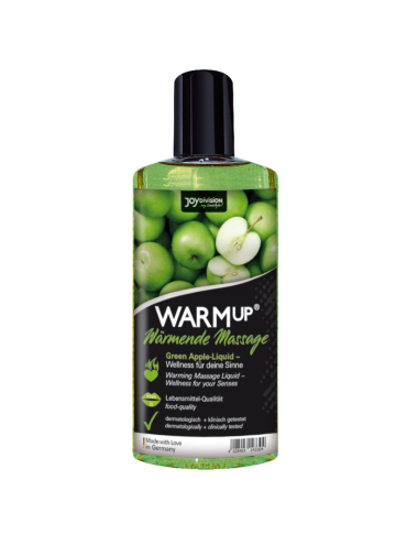 JOYDIVISION WARMUP ACEITE DE MASAJE MANZANA VERDE 150 ML