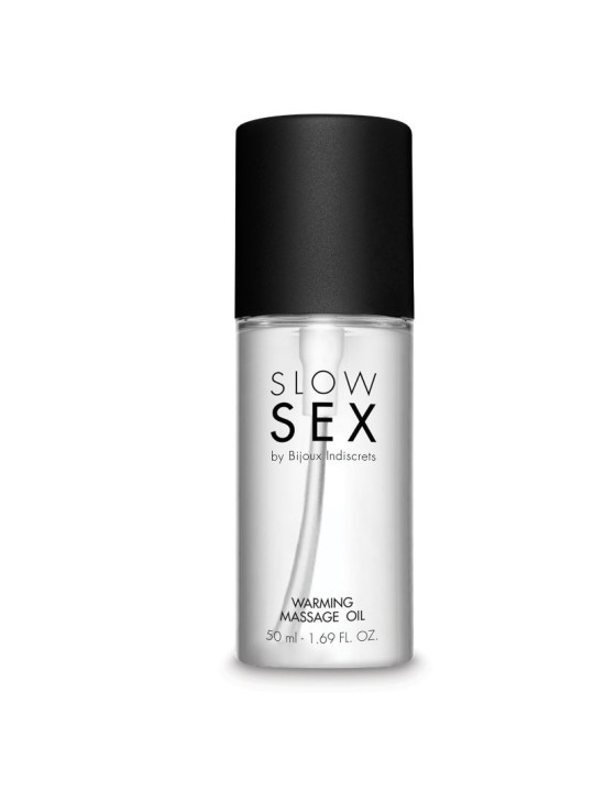 BIJOUX SLOW SEX ACEITE MASAJE EFECTO CALOR 50 ML