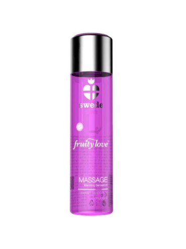 SWEDE FRUITY LOVE ACEITE EFECTO CALOR FRAMBUESA Y RUIBARBO 60 ML