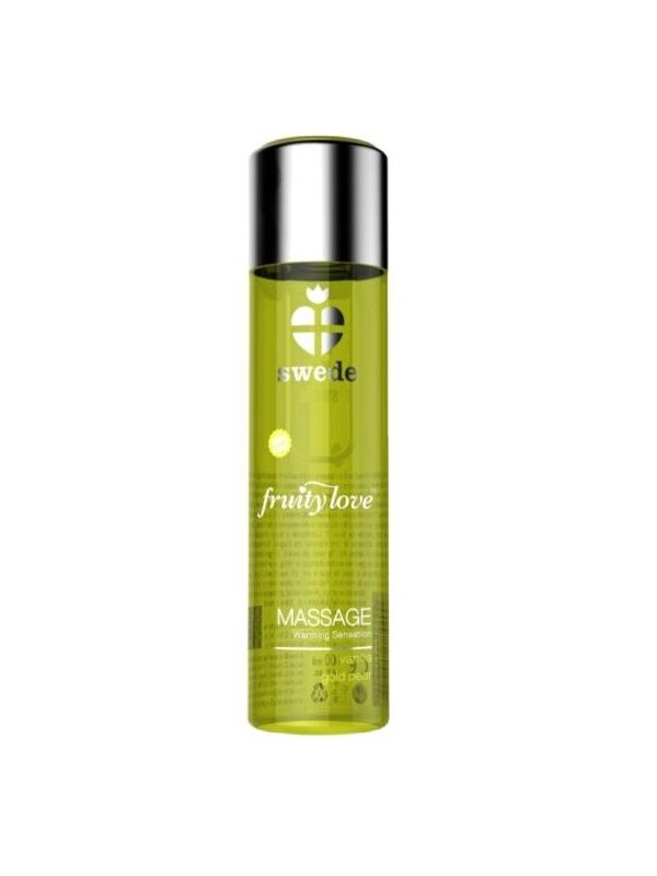SWEDE FRUITY LOVE ACEITE EFECTO CALOR VAINILLA Y PERA 60 ML