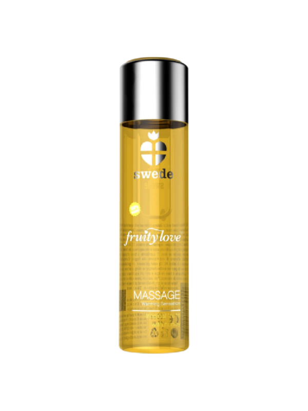 SWEDE FRUITY LOVE ACEITE EFECTO CALOR FRUTAS TROPICALES Y MIEL 120 ML