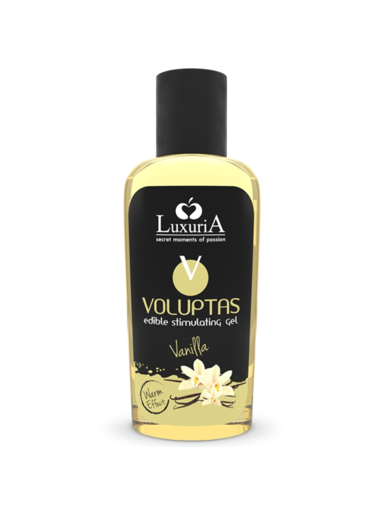 INTIMATELINE LUXURIA VOLUPTAS GEL MASAJE COMESTIBLE EFECTO CALOR VAINILLA 100 ML