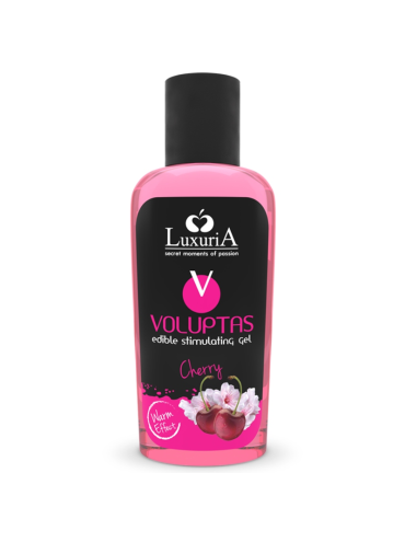 INTIMATELINE LUXURIA VOLUPTAS GEL MASAJE COMESTIBLE EFECTO CALOR CEREZA 100 ML