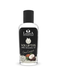 INTIMATELINE LUXURIA VOLUPTAS GEL MASAJE COMESTIBLE EFECTO CALOR COCO Y CREMA 100 ML