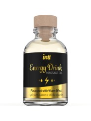 INTT MASSAGE ORAL SEX GEL DE MASAJE CON SABOR A BEBIDA ENERGETICA Y EFECTO CALOR