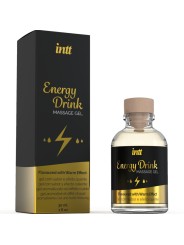 INTT MASSAGE ORAL SEX GEL DE MASAJE CON SABOR A BEBIDA ENERGETICA Y EFECTO CALOR