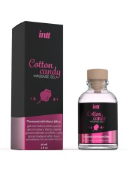 INTT MASSAGE ORAL SEX GEL DE MASAJE CON SABOR A ALGODON DE AZUCAR Y EFECTO CALOR