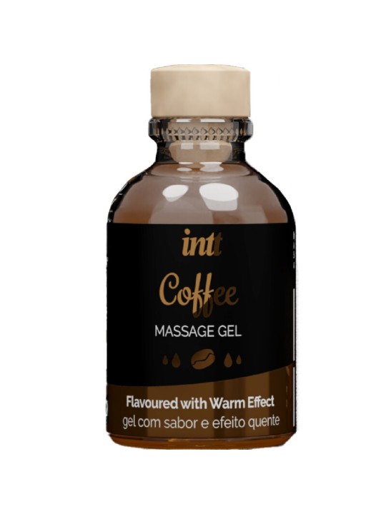 INTT MASSAGE ORAL SEX GEL DE MASAJE SABOR A CAFE EFECTO CALOR
