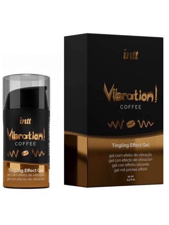 INTT MASSAGE ORAL SEX GEL DE MASAJE SABOR A CAFE EFECTO CALOR