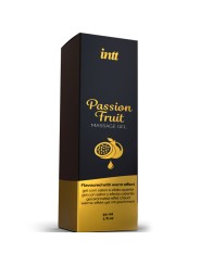 INTT MASSAGE ORAL SEX GEL DE MASAJE SABOR A FRUTA DE LA PASION EFECTO CALOR