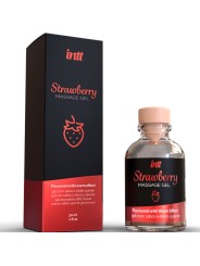 INTT MASSAGE ORAL SEX GEL DE MASAJE SABOR A FRESA EFECTO CALOR
