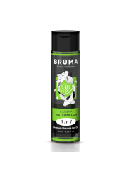 BRUMA ACEITE DE MASAJE PREMIUM EFECTO CALOR SABOR SANDIA 3 EN 1 100 ML