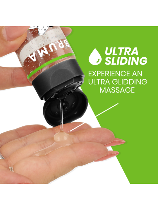 BRUMA ACEITE DE MASAJE PREMIUM EFECTO CALOR SABOR SANDIA 3 EN 1 100 ML